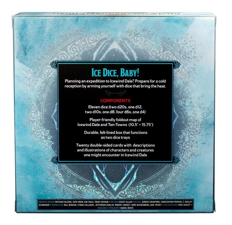 Dungeons & Dragons - (Icewind Dale) Rhime of the Frostmaiden - RPG-Würfelset