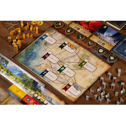 Asmodee - Der Herr der Ringe: Duell um Mittelerde - Brettspiel 10+