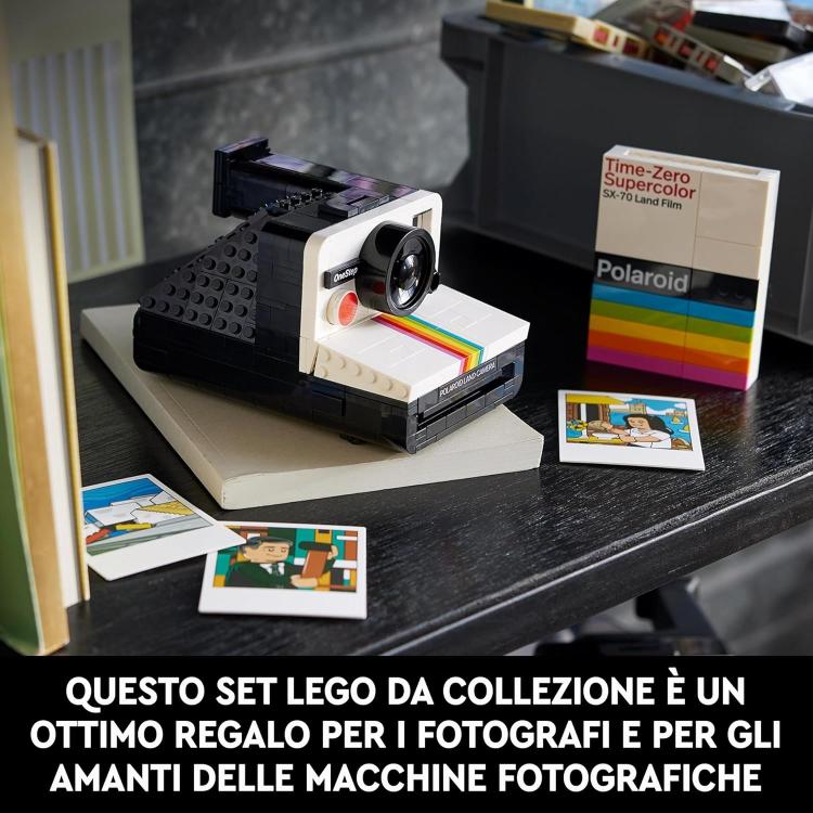 Lego - Ideas 21345 Polaroid OneStep SX-70 Kamera Vintage Bausatz 516 Teile