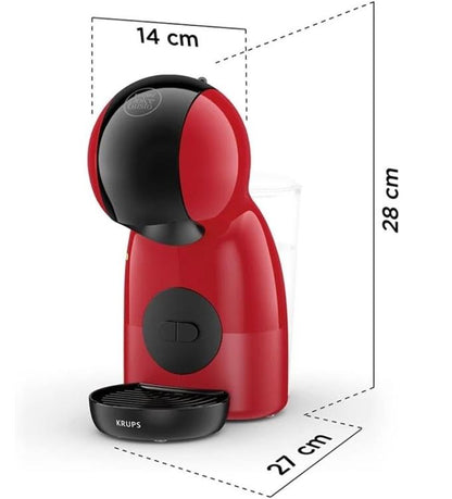Krups KP1A35P16 Macchina Caffè Espresso Piccolo XS a Capsule Nescafè Dolce Gusto - Rosso