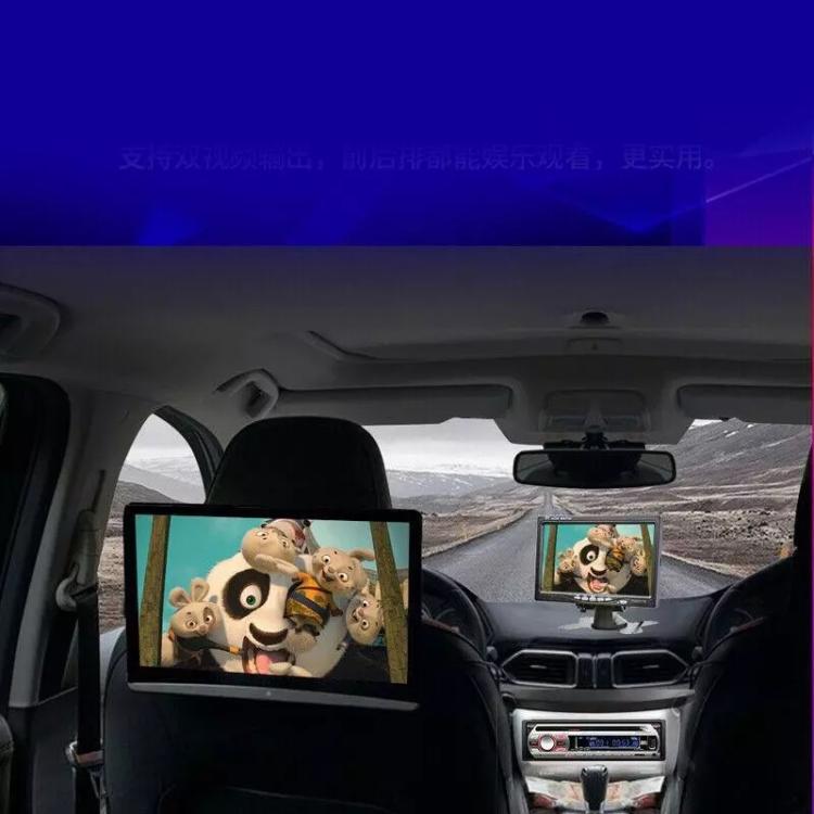 Autoradio CD/DVD-Player Bluetooth SD USB AUX 52Wx4 Abnehmbares Bedienteil