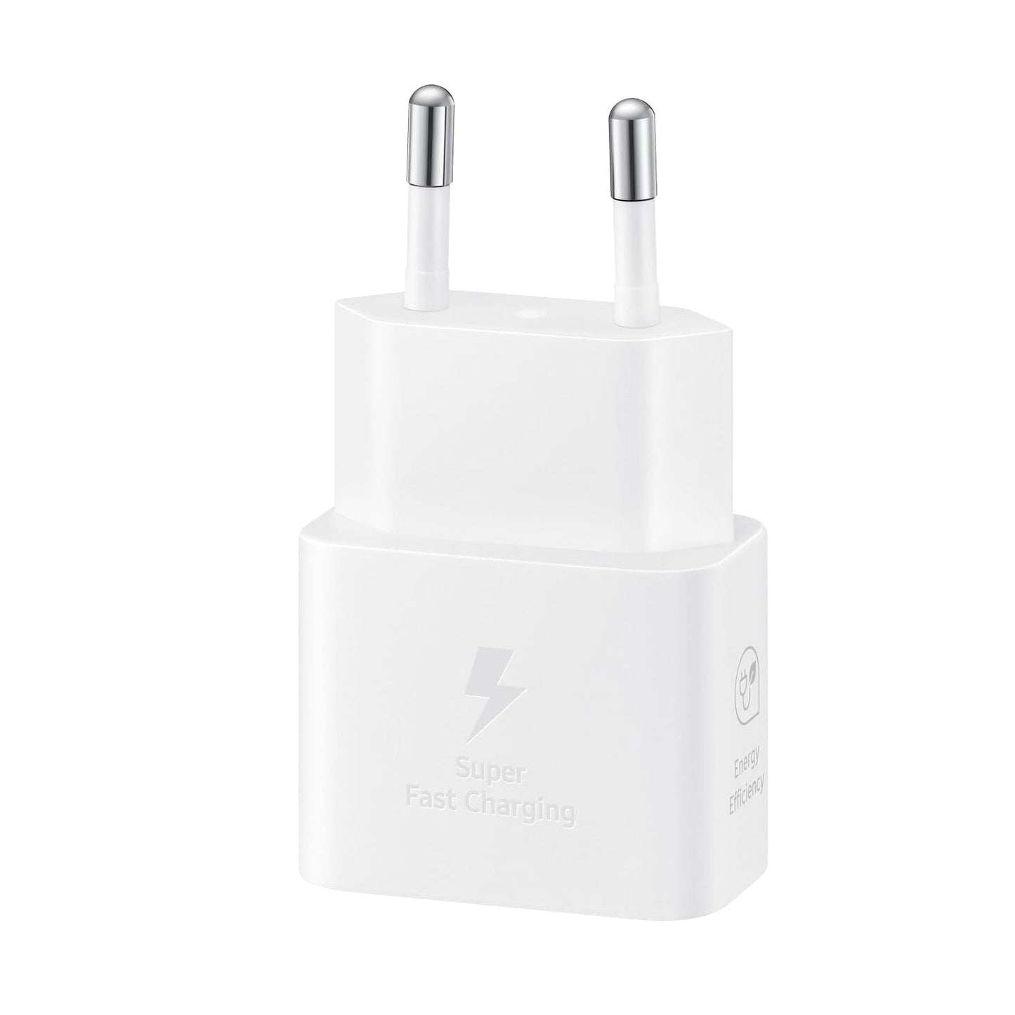 Samsung EP-T2510X Original 25W Ladegerät, USB-C Anschluss – Ladegerät (mit Kabel), Weiß
