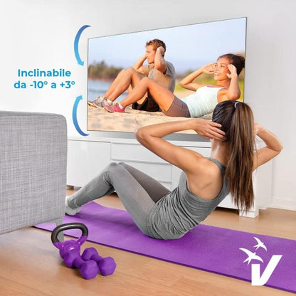 Vultech Lite TV-Wandhalterung Monitorhalterung Gelenkarm Neigbar 23"-43"