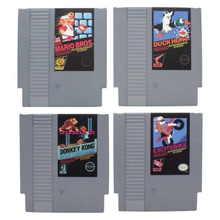 Paladone - Nintendo-Untersetzer (NES-Coaster) 8er-Set Retro-Nerd-Untersetzer