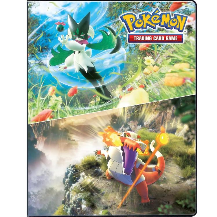 Pokémon Album 9 Tasche Entwicklung in Paldea: Maskagato Ordner 252 Karten