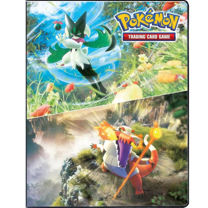 Pokémon Album 9 Tasche Entwicklung in Paldea: Maskagato Ordner 252 Karten