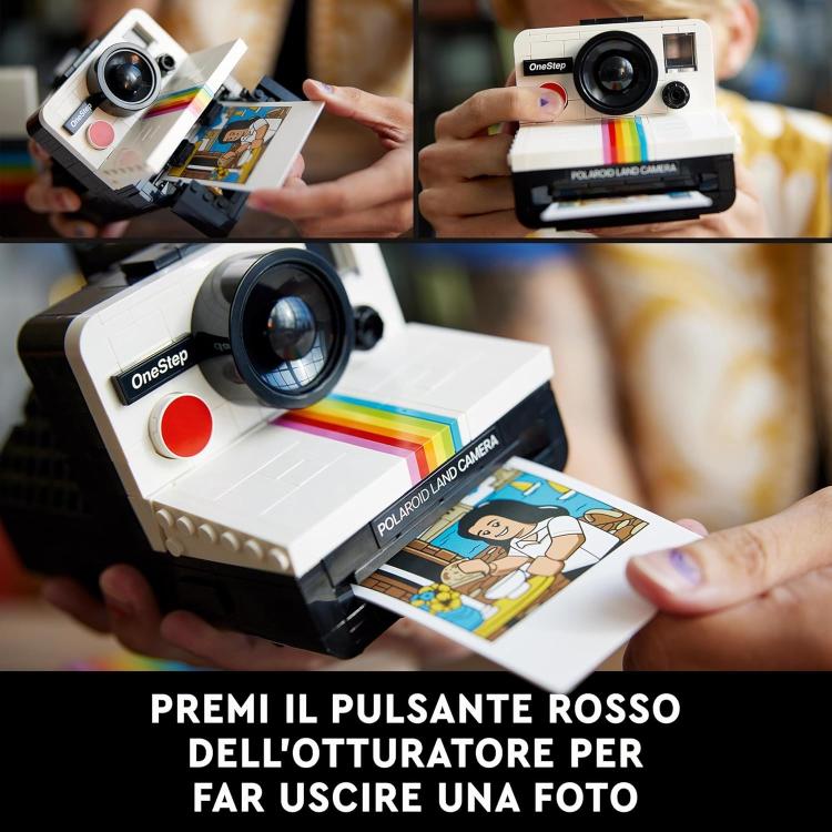 Lego - Ideas 21345 Polaroid OneStep SX-70 Kamera Vintage Bausatz 516 Teile