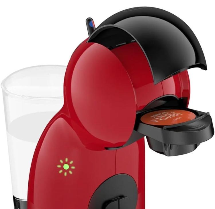 Krups KP1A35P16 Macchina Caffè Espresso Piccolo XS a Capsule Nescafè Dolce Gusto - Rosso