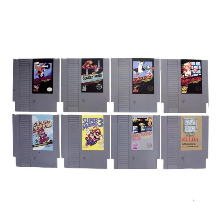 Paladone - Nintendo-Untersetzer (NES-Coaster) 8er-Set Retro-Nerd-Untersetzer