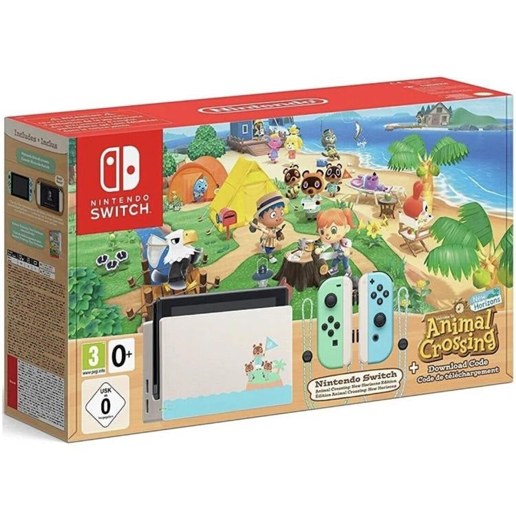 Nintendo Switch Handheld-Konsole 1.1 + Animal Crossing: New Horizons Sonderedition