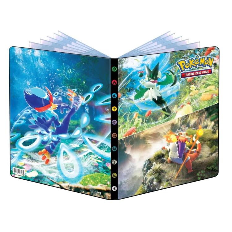 Pokémon Album 9 Tasche Entwicklung in Paldea: Maskagato Ordner 252 Karten