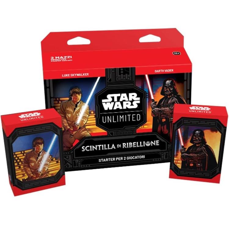 Star Wars Unlimited Starter Set 2 Spieler Funke der Rebellion Kartenspiel