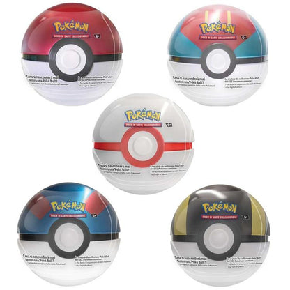 Pokémon Pokéball Tin (September 2023) TCG Pokeball GCC Kartenspiel Ita 1 Zufall