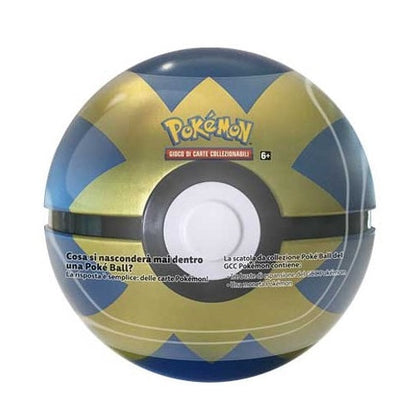 Pokemon Poké Ball Tin (Best Of 2021) Tgc Pokeball Gcc Carte Ita (1 Sfera Random)