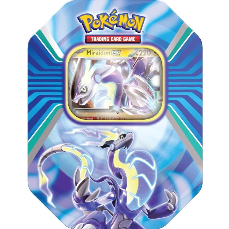 Pokemon Tin: Legenden Paldeas (Miraidon) Box TCG Trading Card Game