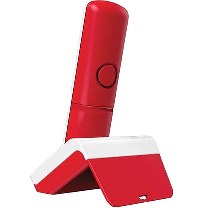 Alcatel S250 DECT Schnurlostelefon Freisprechfunktion Anrufer-ID Weiß/Rot