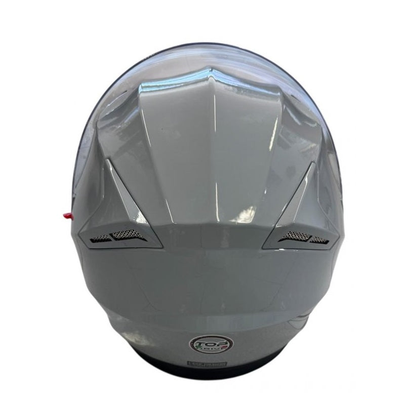 Casco Jet (Max) Moto Scooter Omologato Doppia Visiera Removibile Grigio Shine S