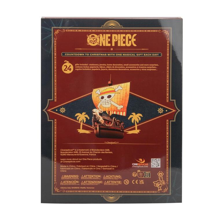 Cinereplicas (ONE PIECE) Adventskalender 2024 Offiziell lizenziert Netflix