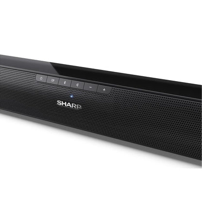 Sharp Ht-Sb100 Soundbar Wireless Bluetooth Hdmi Arc/Cec Usb 75W Telecomando Nero