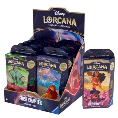 Disney Lorcana - The First Chapter (Starter Deck) Trading Card Emerald/Ruby Eng