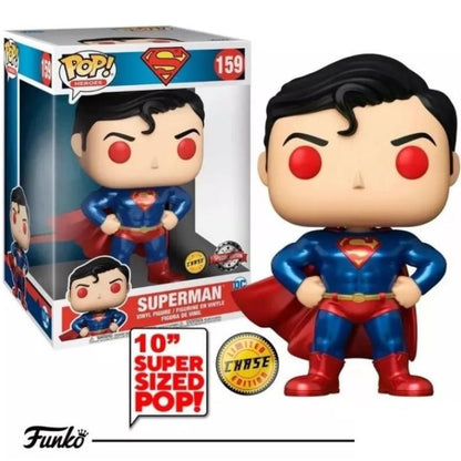 Funko Pop Heroes DC Comics 159 Superman (Chase) 25 cm Special Edition Figur