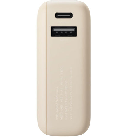Xiaomi Powerbank 10000MAH 33W Integriertes USB-C-Kabel Schnelles Laden iPhone - Tan