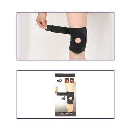 Knieorthese Verstellbare Kniestütze mit Seitenstabilisatoren