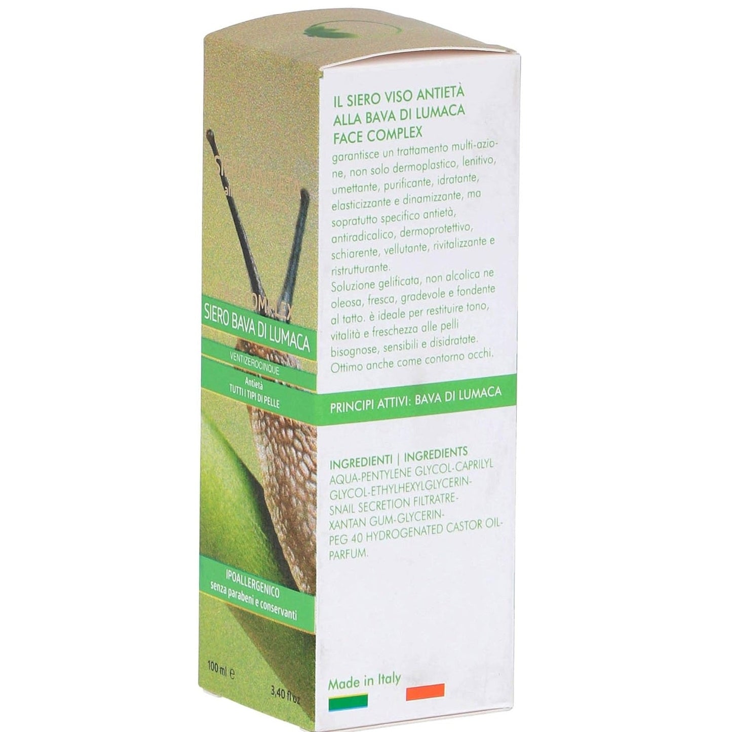 Face Complex Anti-Aging Gesichts-Serum mit Schneckenschleim 100ml Hypoallergen