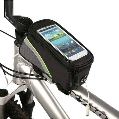 WASSERDICHTE FAHRRADRAHMEN-TASCHE FÜR SMARTPHONE HANDY