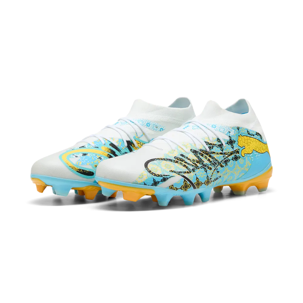 Puma FUTURE 9 MATCH PLAYMAKER FG/AG 109217 01 Uomo Bianco - Scarpe Calcio Uomo FG/AG