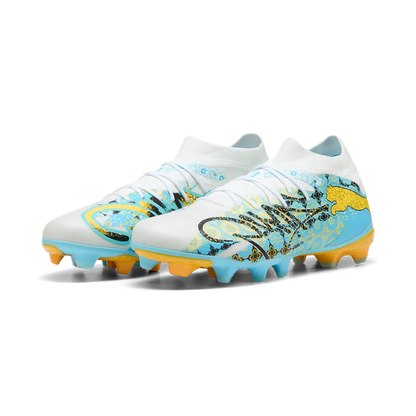 Puma FUTURE 9 MATCH PLAYMAKER FG/AG 109217 01 Uomo Bianco - Scarpe Calcio Uomo FG/AG
