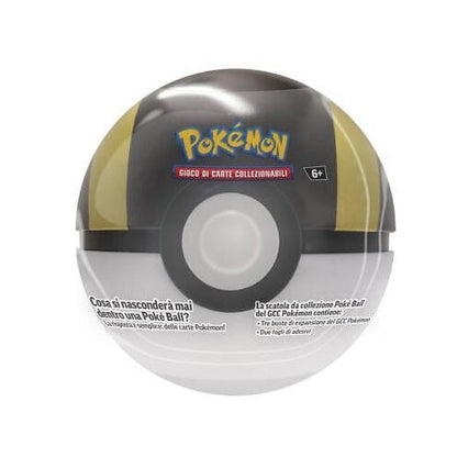 Pokémon Pokéball Tin (September 2023) TCG Pokeball GCC Kartenspiel Ita 1 Zufall