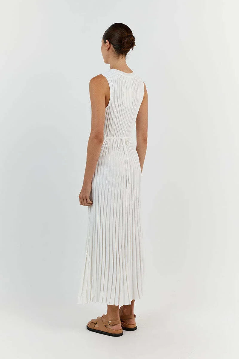 Abito Lungo Donna Senza Maniche Estivo – Vestito Elegante e Casual