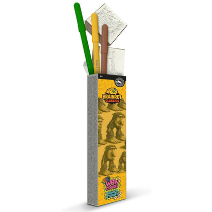 BRAINROT Classics - Farben & Funky Stamps Filzstifte Stempel (brr brr Patapim) 3+ Giotto Fila Made in Italy Geschenkset Kinder Weihnachten Ostern