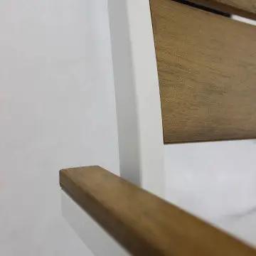Poltrona Cayman con Struttura in Alluminio e Seduta in Polywood Teak