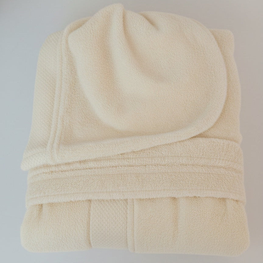 Accappatoio Spugna Cotone 500g Cappuccio Koet Uomo Donna Hotel Spa