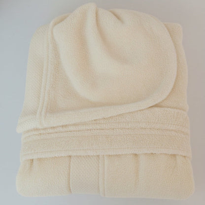 Accappatoio Spugna Cotone 500g Cappuccio Koet Uomo Donna Hotel Spa