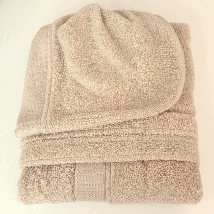Accappatoio Spugna Cotone 500g Cappuccio Koet Uomo Donna Hotel Spa