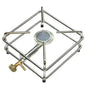 Fornellone cromat.22x22 bruc/acciao
