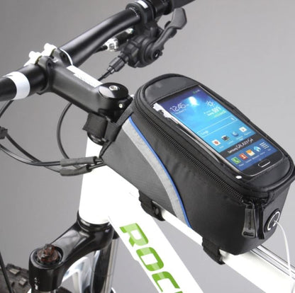 WASSERDICHTE FAHRRADRAHMEN-TASCHE FÜR SMARTPHONE HANDY