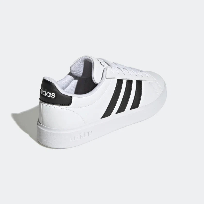 Adidas scarpa sneakers da uomo Grand Court 2.0 GW9195 bianco-nero