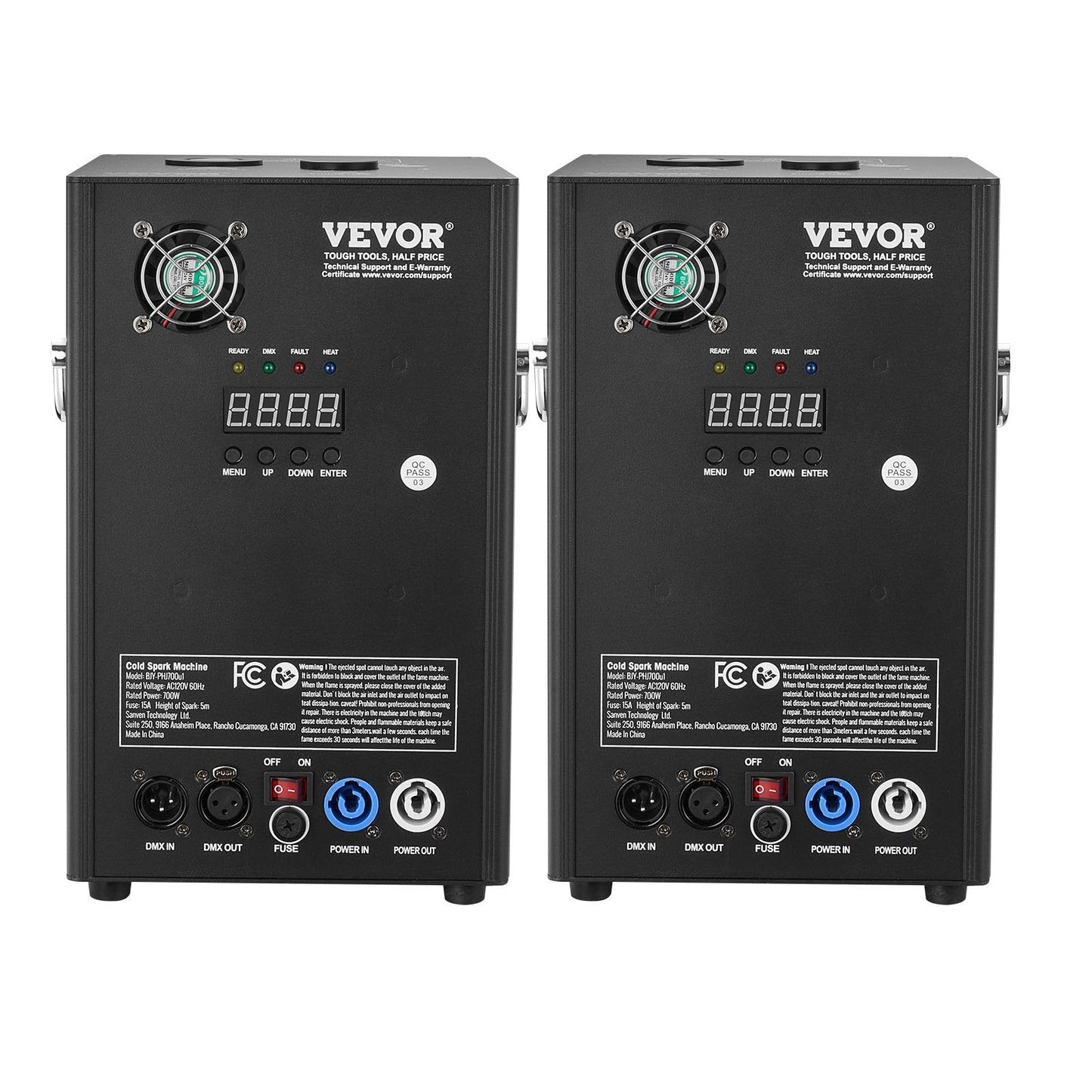 Set di 2 macchine a scintille fredde VEVOR da 700 W