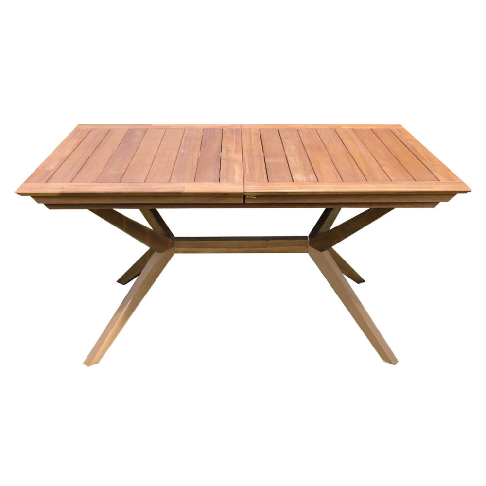 Tavolo Bali 150/200 x 90 in legno di acacia massiccio allungabile - color marrone