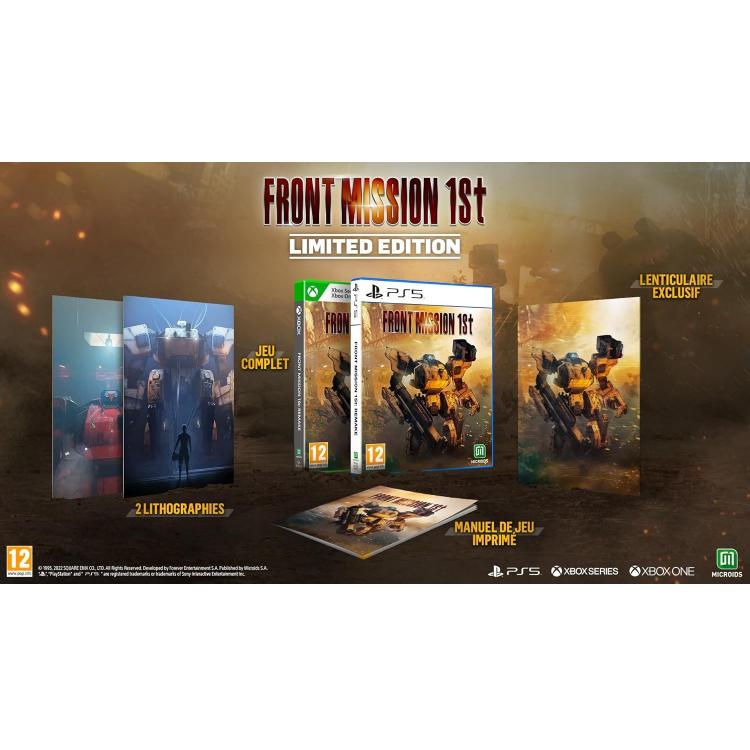 Front Mission 1St - Limited Edition Lenticular Ps5 Videogioco Playstation 5 Pal