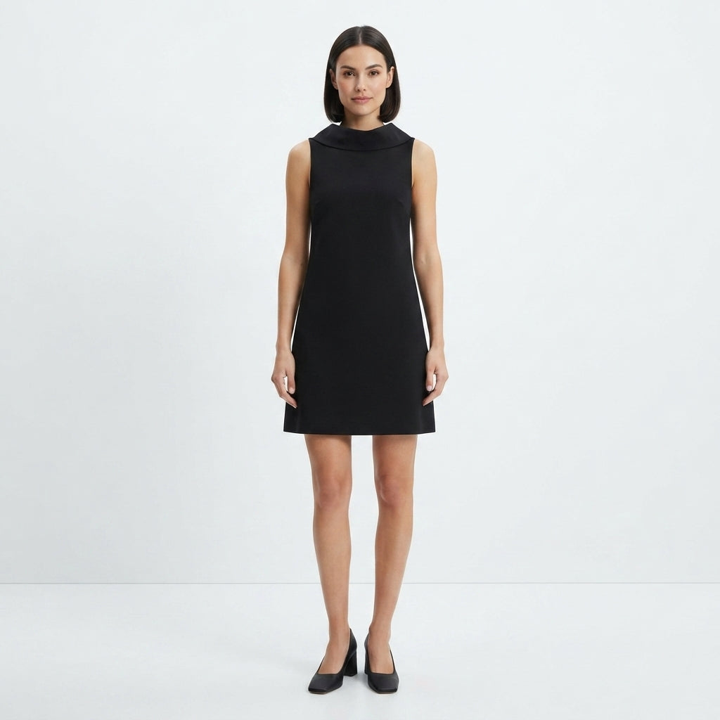 Censured abito da donna in cotone AWC855TMIL6 90 nero