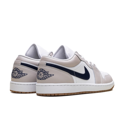 Jordan 1 Low Midnight Navy Neutral Grey