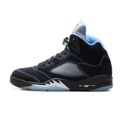 Jordan 5 Retro Black University Blue