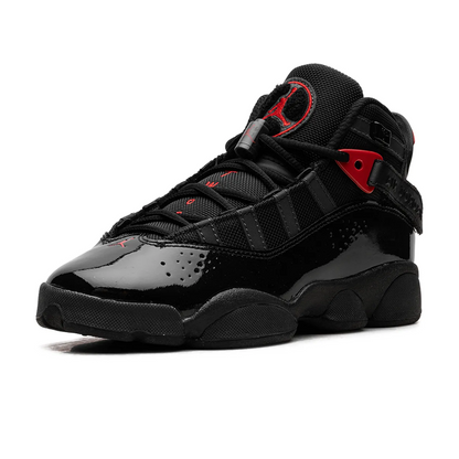 Jordan 6 Rings Black Anthracite Fire Red