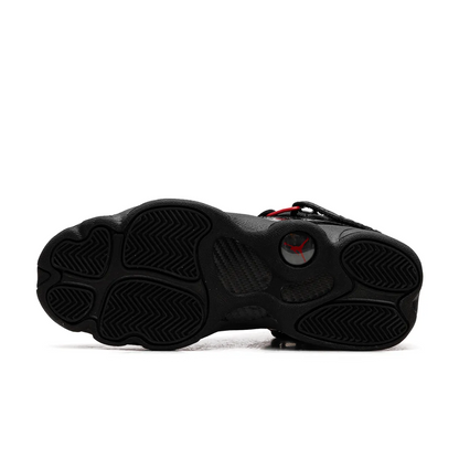 Jordan 6 Rings Black Anthracite Fire Red