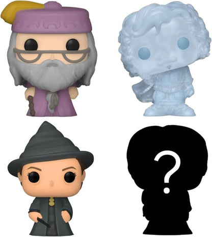 Funko Bitty Pop! Harry Potter – Albus Dumbledore/Fast Kopfloser Nick/Minerva McGonagall